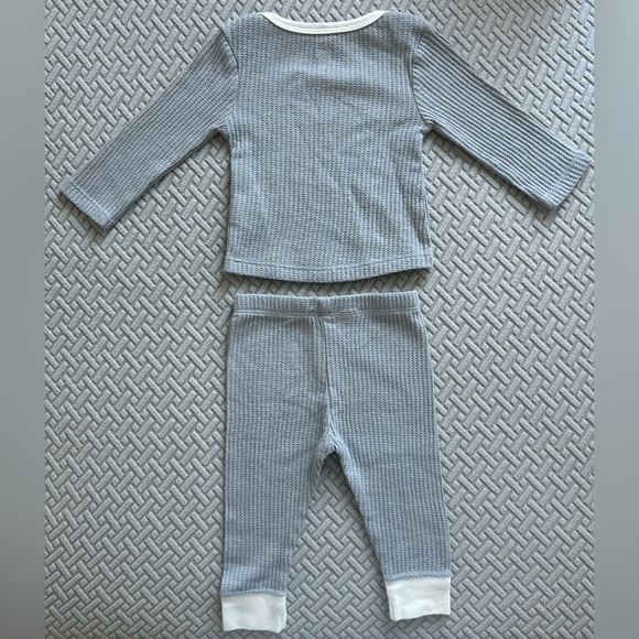 NWOT (2) Cloud Island Baby Girl Wide Ribbed Top & Bottom Sets- Size 3-6M - Picture 7 of 10